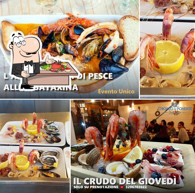 Закажите блюда с морепродуктами в "Ittiturismo Chiosco di Ponente - Oyster Bar"