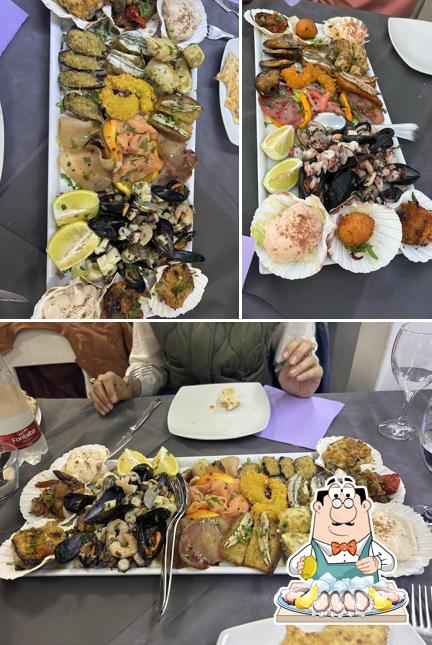 Ostriche al Pizzeria Ristorante Fronte Mare