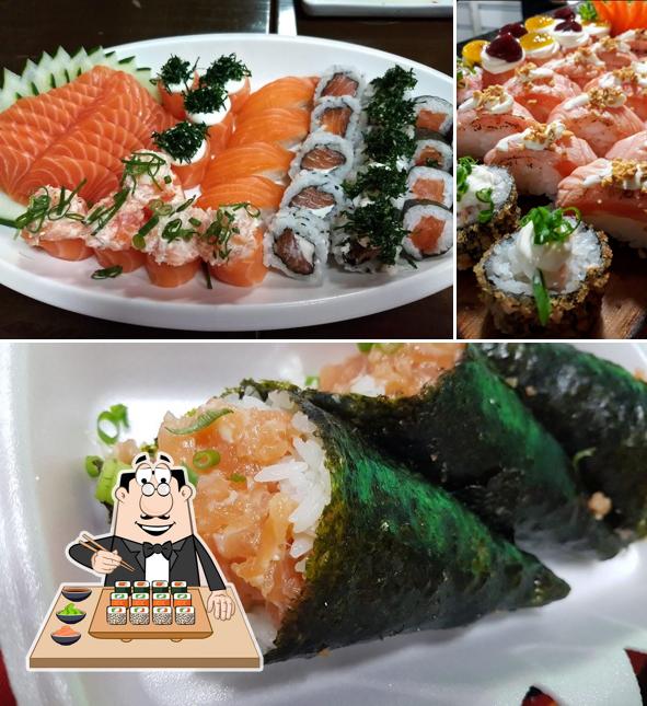 No Japey Sushi Lounge, você pode provar sushi