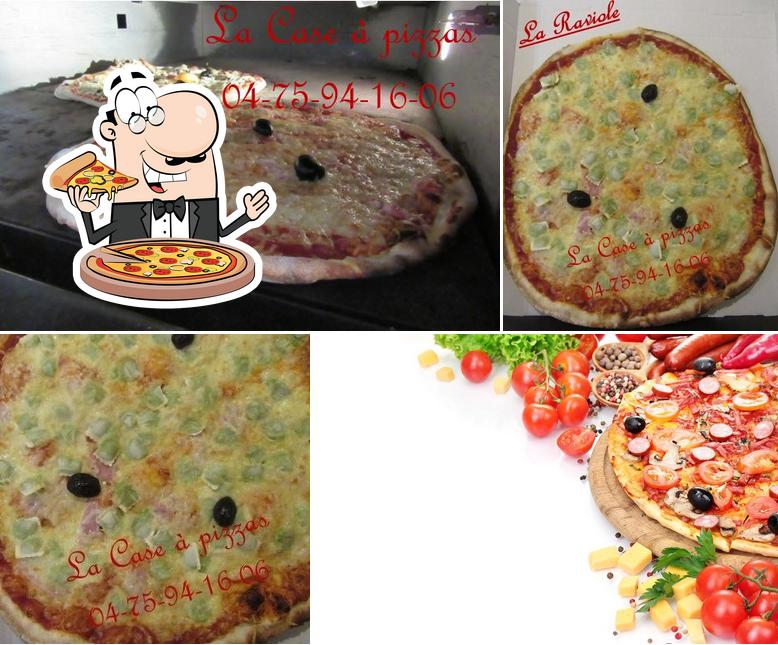 Commandez des pizzas à La Case à Pizzas