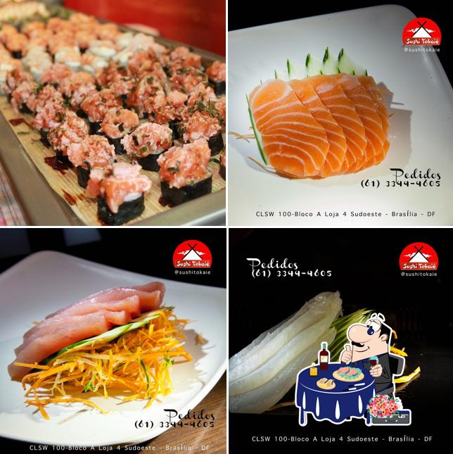 Sashimi em Sushi Tokai - Gastronomia Japonesa