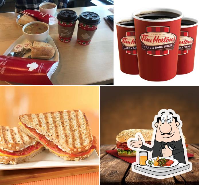 Nourriture à Tim Hortons