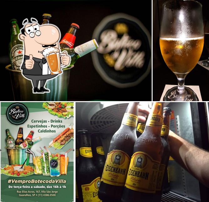 Peça um copo de cerveja leve ou escura