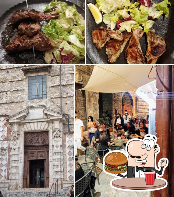 Pide una hamburguesa en La Pasteria di Perugia