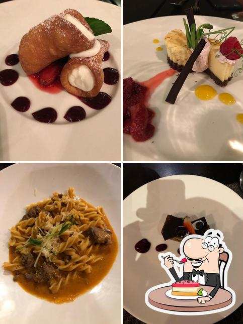 Arezzo Italian Gourmet Restaurant serves a range of sweet dishes