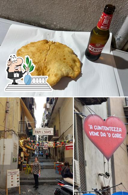 Dai un’occhiata alla immagine che mostra la esterno e bevanda di La Vera Pizza Fritta da Gennaro