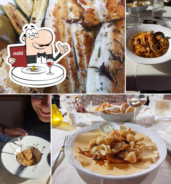 Cibo al Ristorante alla Coccia Volante