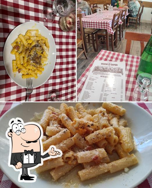 La foto della interni e cibo di Trattoria Vecchi Sapori