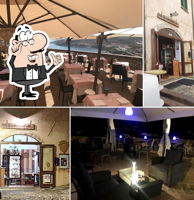 Gli interni di Ristorante La Guardiola