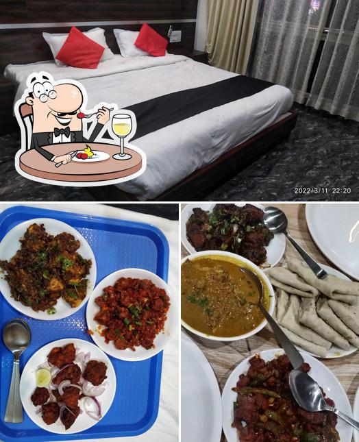 The photo of FabHotel Prime Suloka Towers’s food and interior