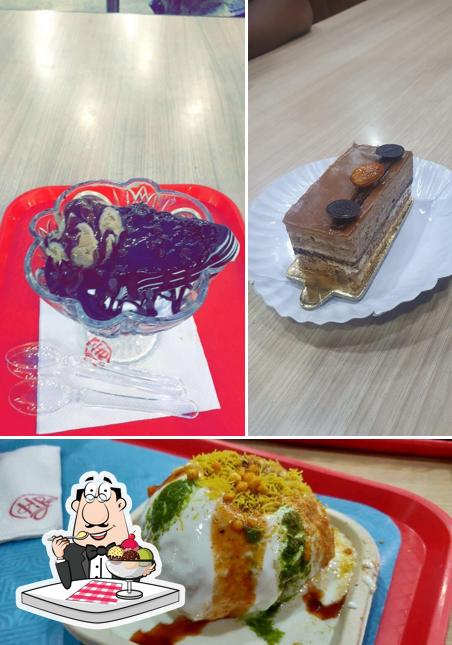 Haldiram's - Moti Nagar provides a selection of sweet dishes