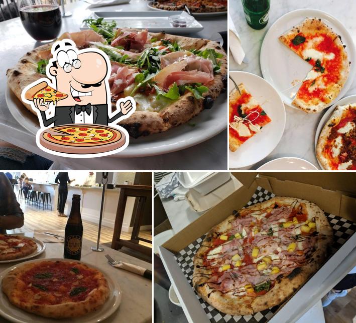 A Antico Pizza Napoletana, vous pouvez prendre des pizzas