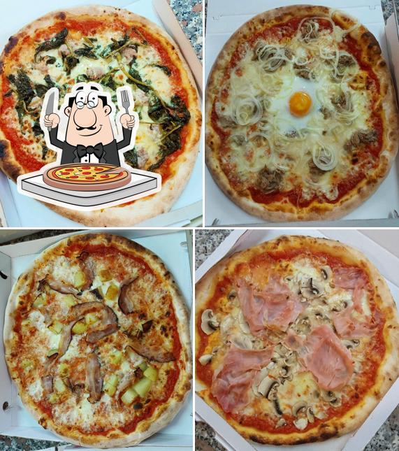 A Pizzeria Paninoteca GiustoGusto, puoi assaggiare una bella pizza