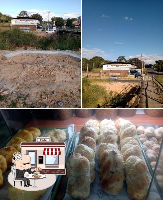 O Padaria e Mercearia MM Canaã se destaca pelo exterior e comida