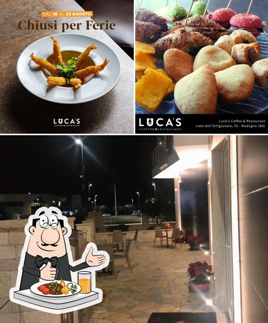 La immagine della cibo e interni di Luca's Coffee & Restaurant