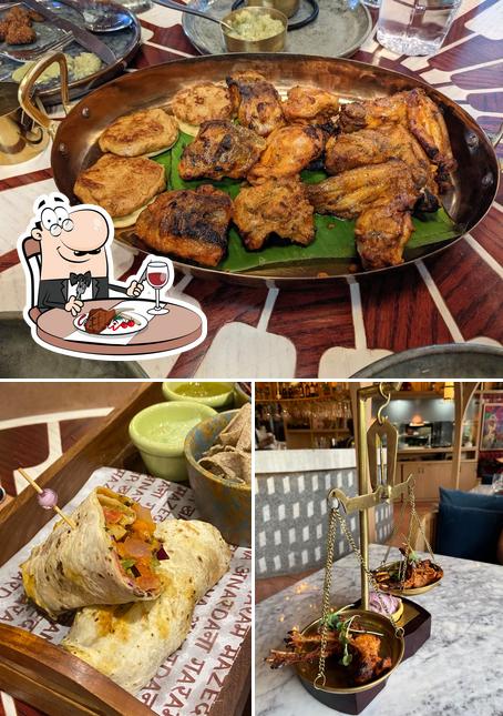 Pick meat dishes at Anardana Sangam Courtyard