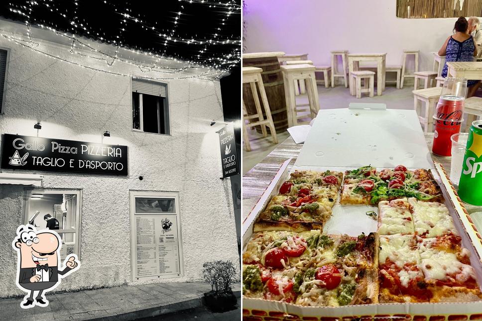 Gli interni di Gallo pizza