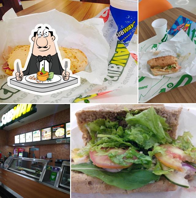 Comida em Subway