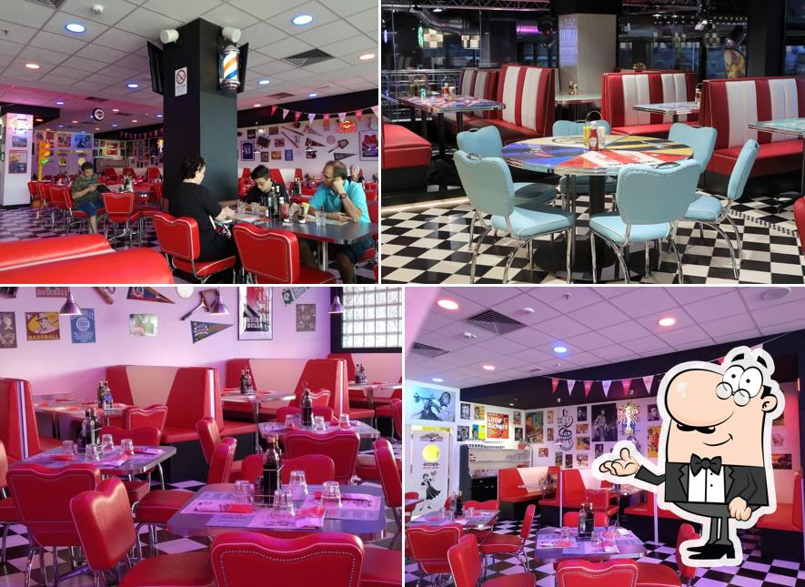 Gli interni di US Diner