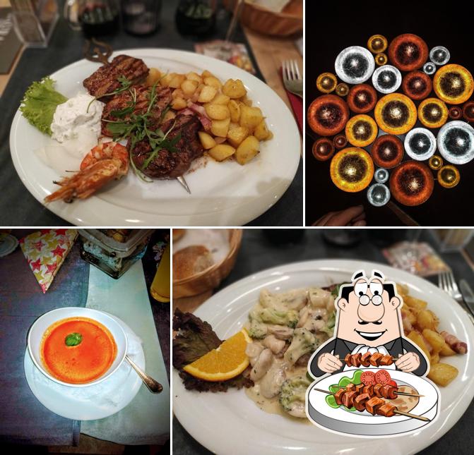 Еда в "Restaurant Murano"