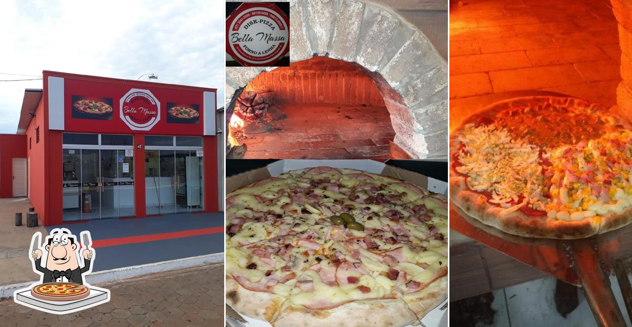 No Disk Pizza Bella Massa Batguassu MS, você pode degustar pizza