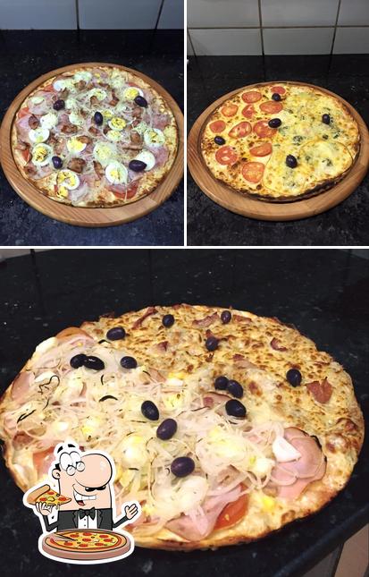 Experimente diferentes tipos de pizza