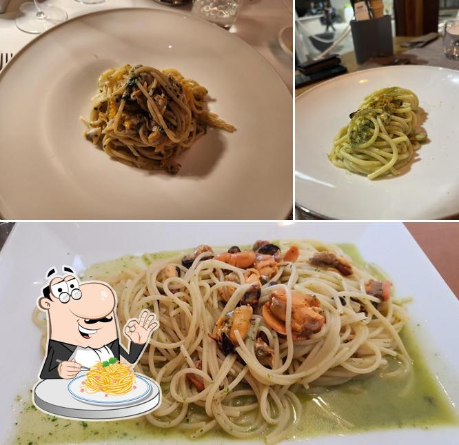 Spaghetti à la carbonara à Ristorante Diecimiglia Hosteria Contemporanea a Brindisi