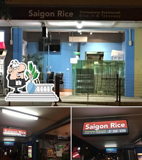 The exterior of Saigon Rice