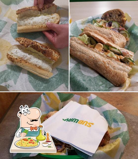 Nourriture à Subway