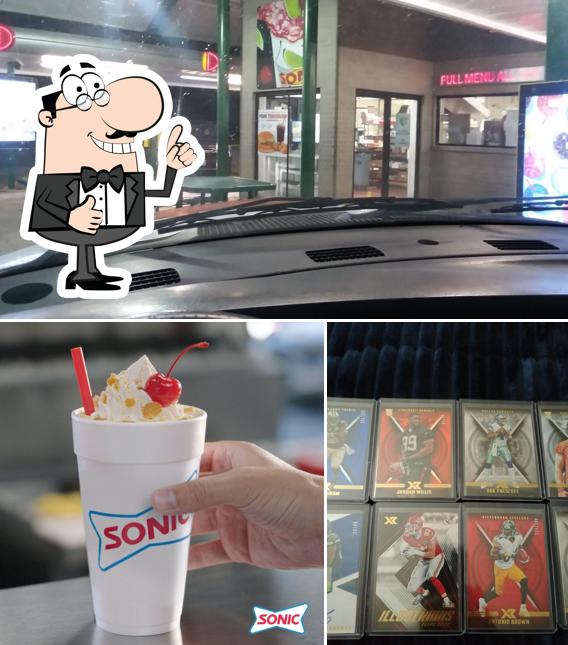 See the pic of Sonic Drive-In