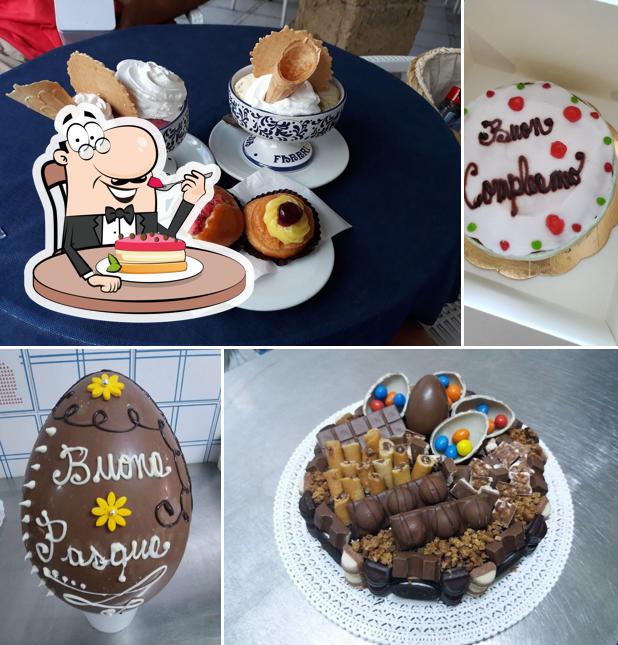 Bar Gelateria Pasticceria Da Riccardo offre un'ampia selezione di dolci