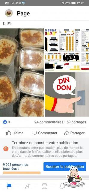 Friterie Mike propose une sélection de desserts