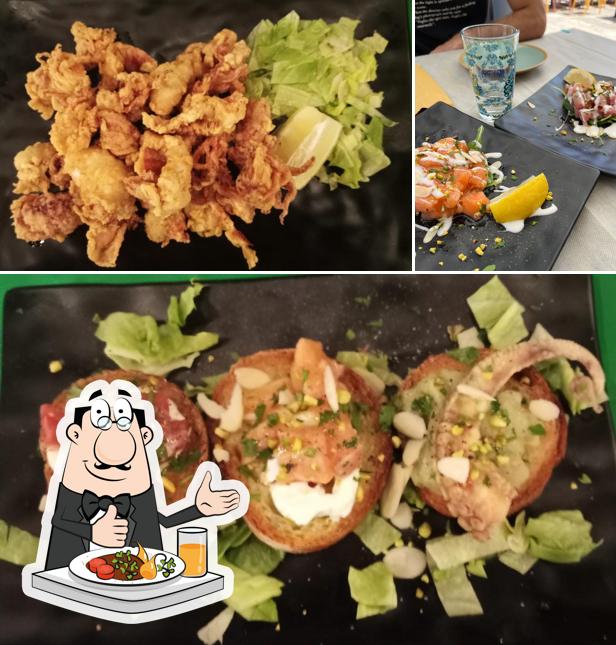 Calamari fritti e bruschette al I'a Palai - Fish & Drink