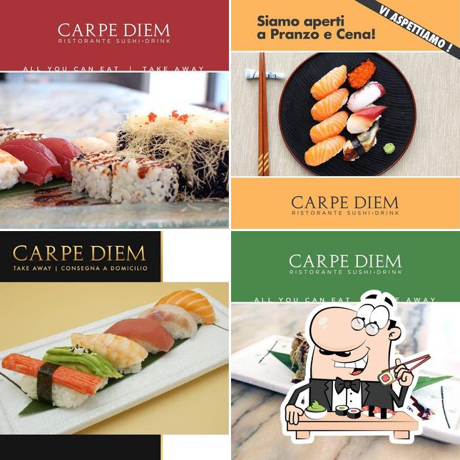 Les sushi sont servis à Carpe Diem