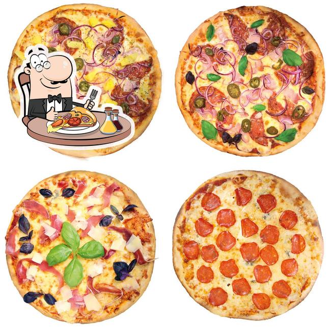 Pide distintos modelos de pizza
