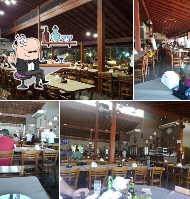 O interior do Cantina da Picanha Restaurante & Chopperia