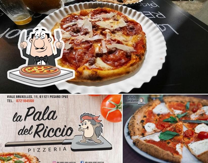 A La pala del riccio, puoi assaggiare una bella pizza