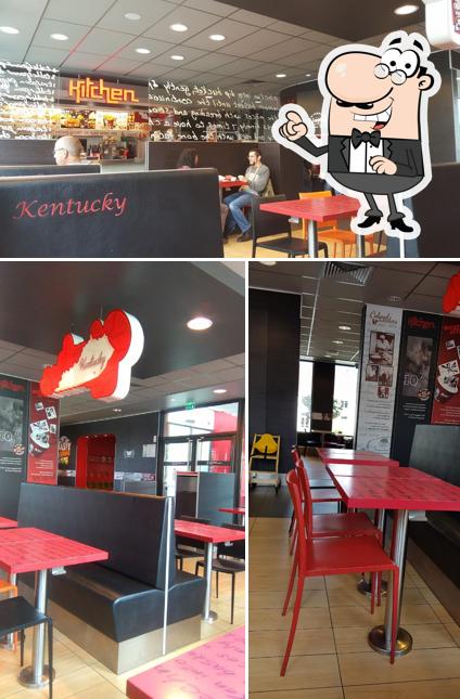 L'intérieur de KFC Nancy Frouard