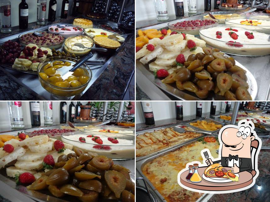 Experimente pizza no Restaurante e Churrascaria Bambus