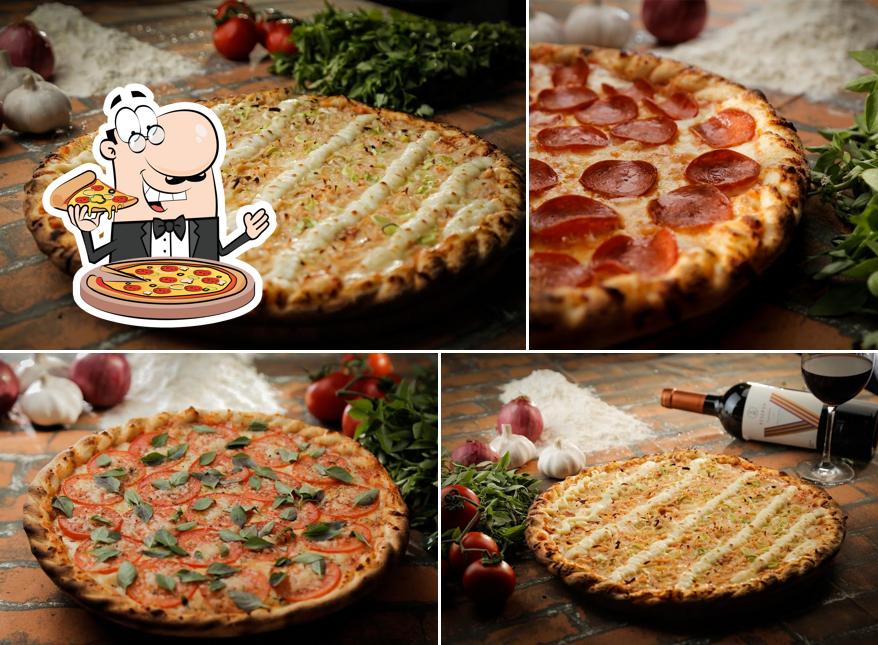 No Hermanos Pizzeros, você pode provar pizza