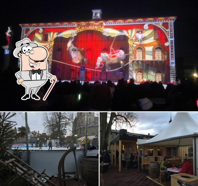 This is the picture depicting exterior and interior at Murten on Ice