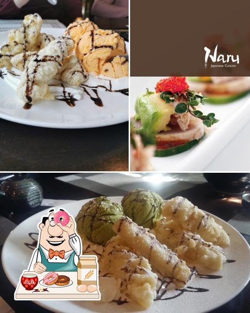 Naru Sushi offre une variété de plats sucrés