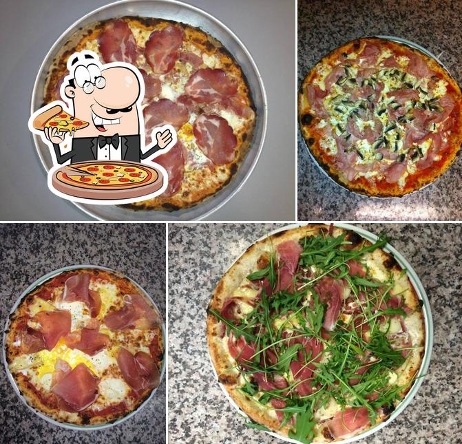 Essayez des pizzas à Pizza Del Fab