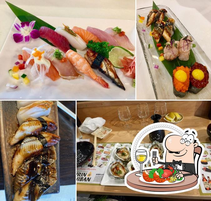 Try out seafood at Sushi Ato
