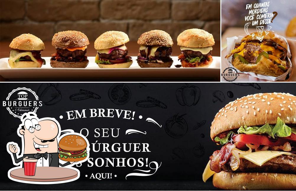 Experimente um hambúrguer no TopBurguers Belo Jardim