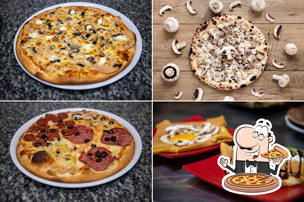 Choisissez différents genres de pizzas