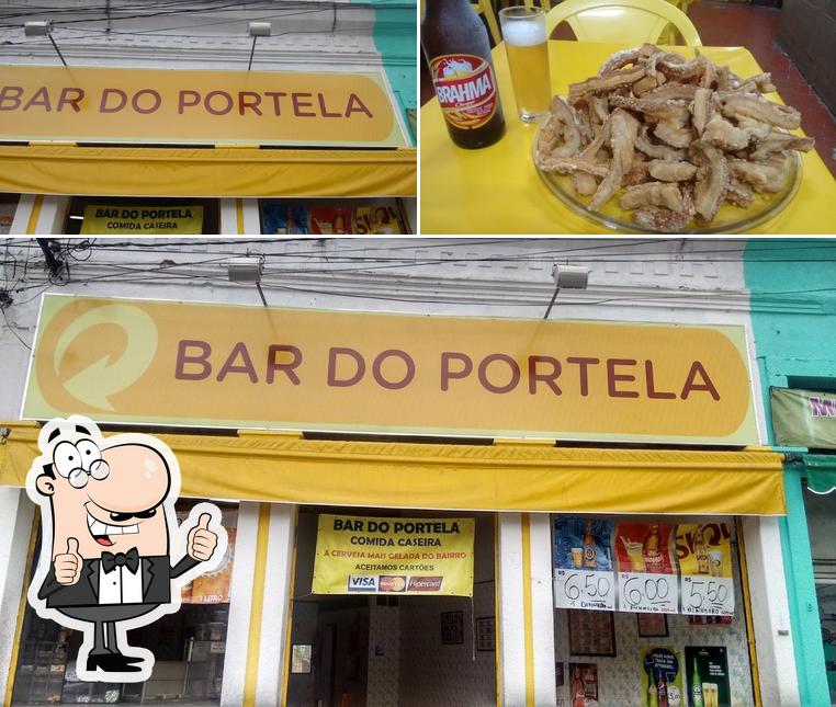 Это фотография паба и бара "Bar do Portela"