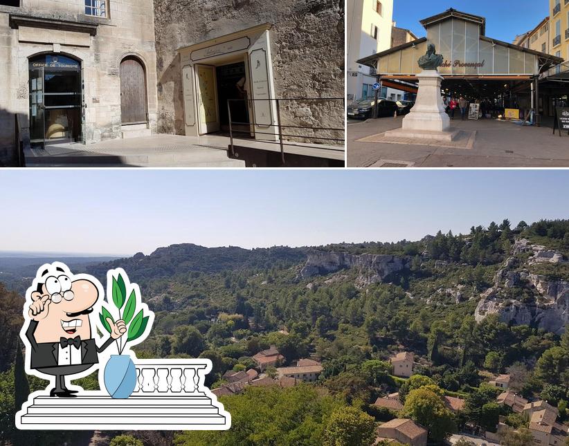 L'extérieur de Le Marché Provençal