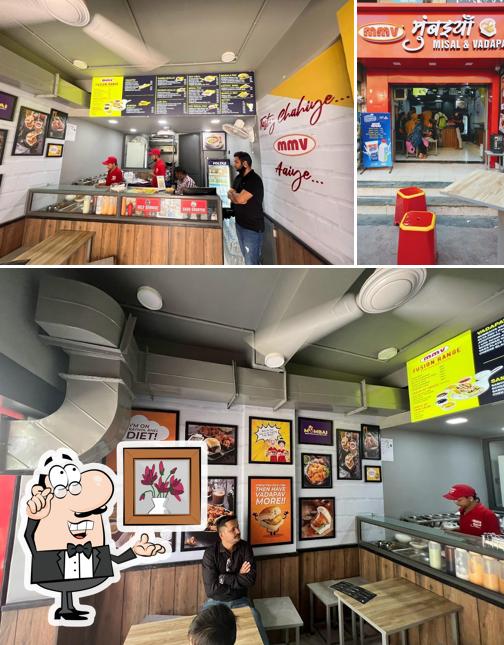 The interior of Mumbaiya Misal & Vadapav Nikol