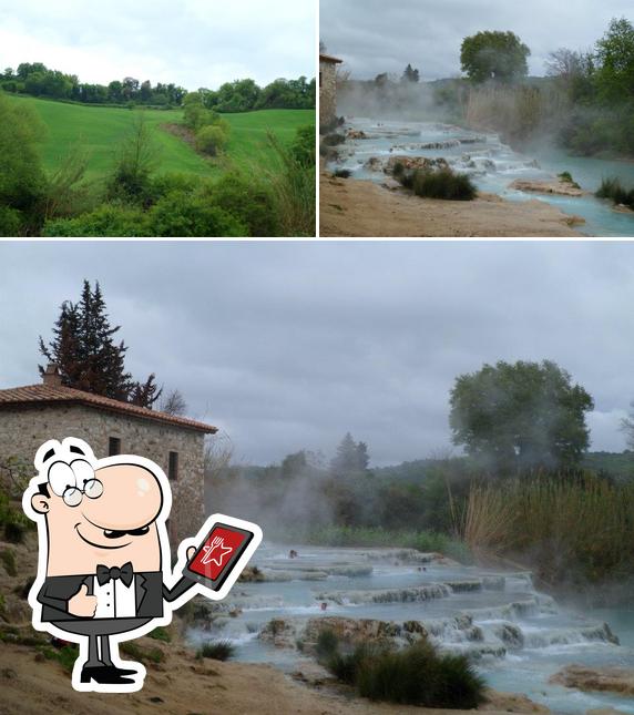 Gli esterni di RistoranteDaMario, Saturnia